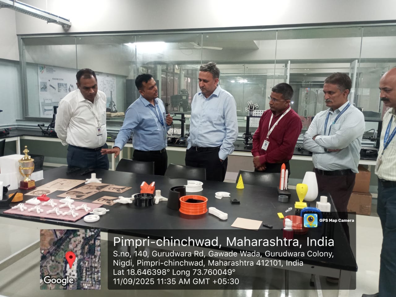 Visit of Dassault Systems team for discussion on MOU