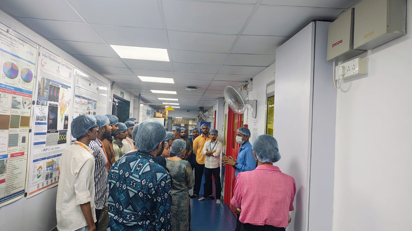 Industrial Visit to Nano Fabrication Lab ,IIT Bombay
