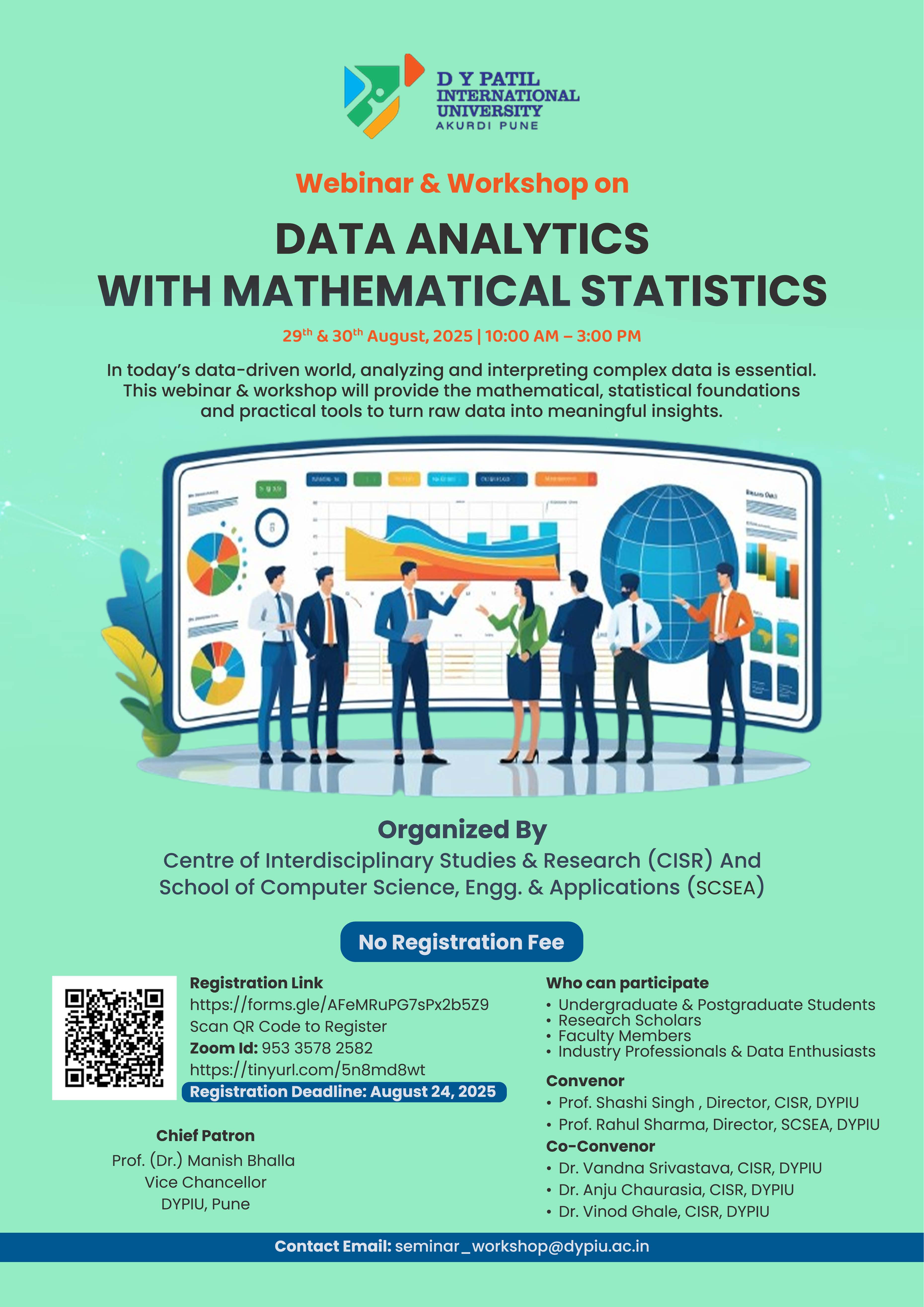 Data Analytics with Mathematical Statistics