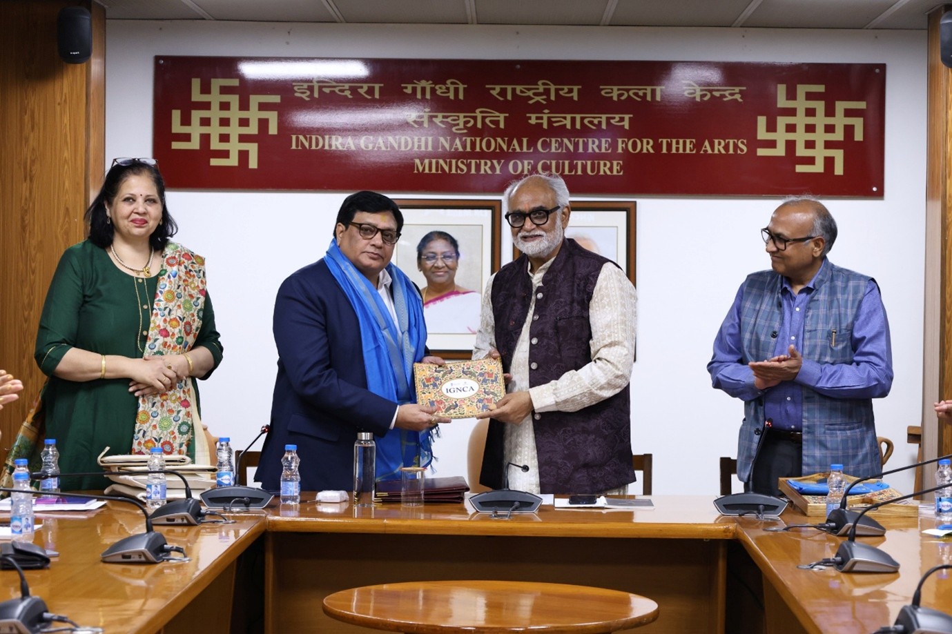 MoU Signed Between IGNCA and CoE-IKS, DYPIU - Photo 1